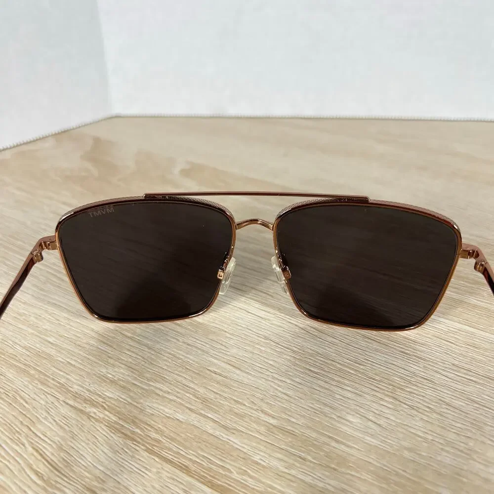MVMT Navigator 002 Sunglasses Copper 57-14-140 Excellent Cond!